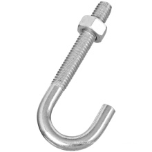 1/2*70 White Zinc Plated Carbon Steel A193 B7 A36 Q345 Full Thread  Stainless Steel 304 316 A2 A4 J Bolts